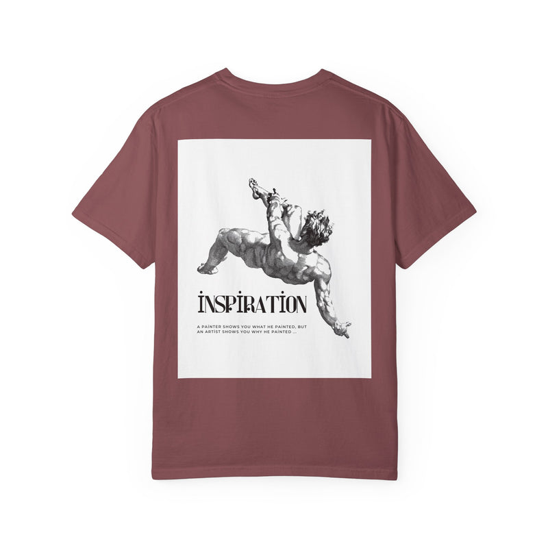 Inspiration Vibe Unisex Garment-Dyed T-shirt | Perfect for Creative Souls