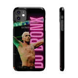 Slim Phone Case - DU BRONX Design for MMA Fans