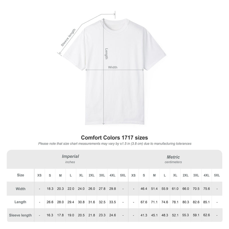 Inspiration Vibe Unisex Garment-Dyed T-shirt | Perfect for Creative Souls