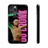 Slim Phone Case - DU BRONX Design for MMA Fans
