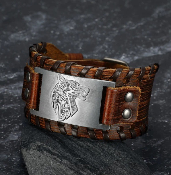 Crafted Leather Cuff
