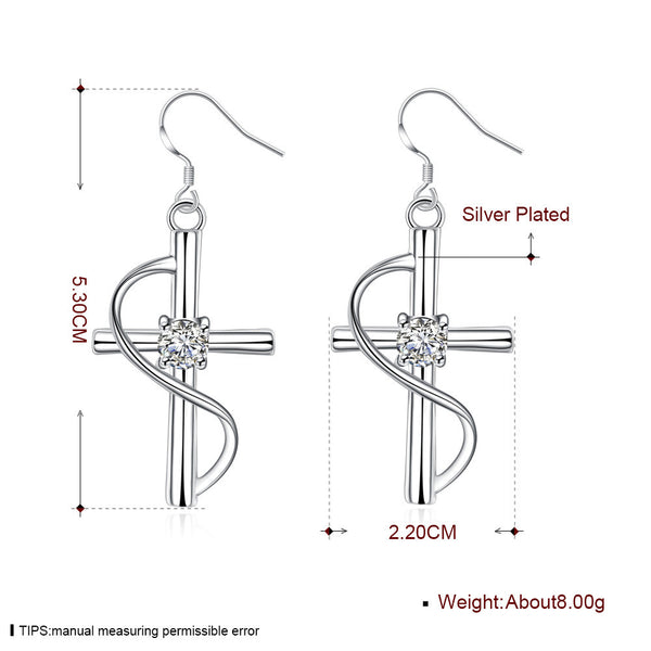 Chic Cross Earrings